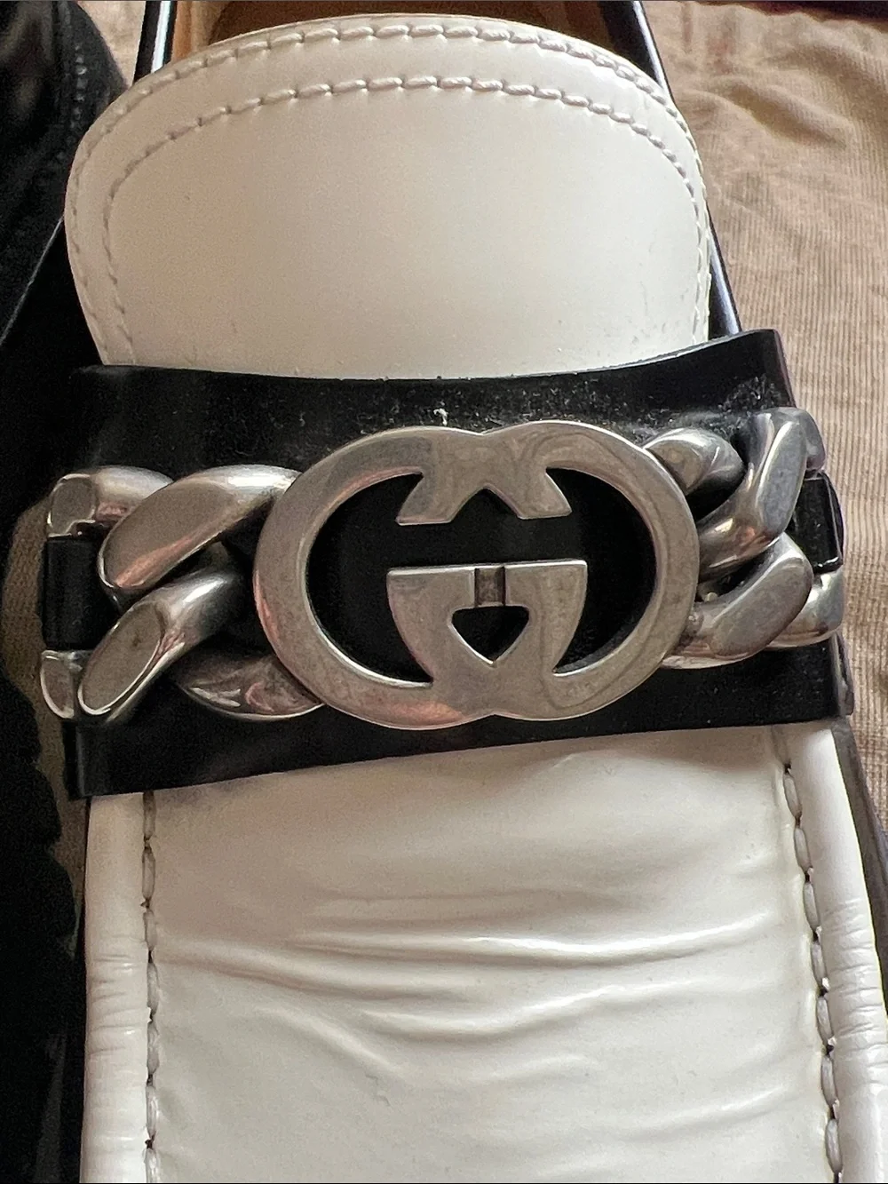 Gucci mens white